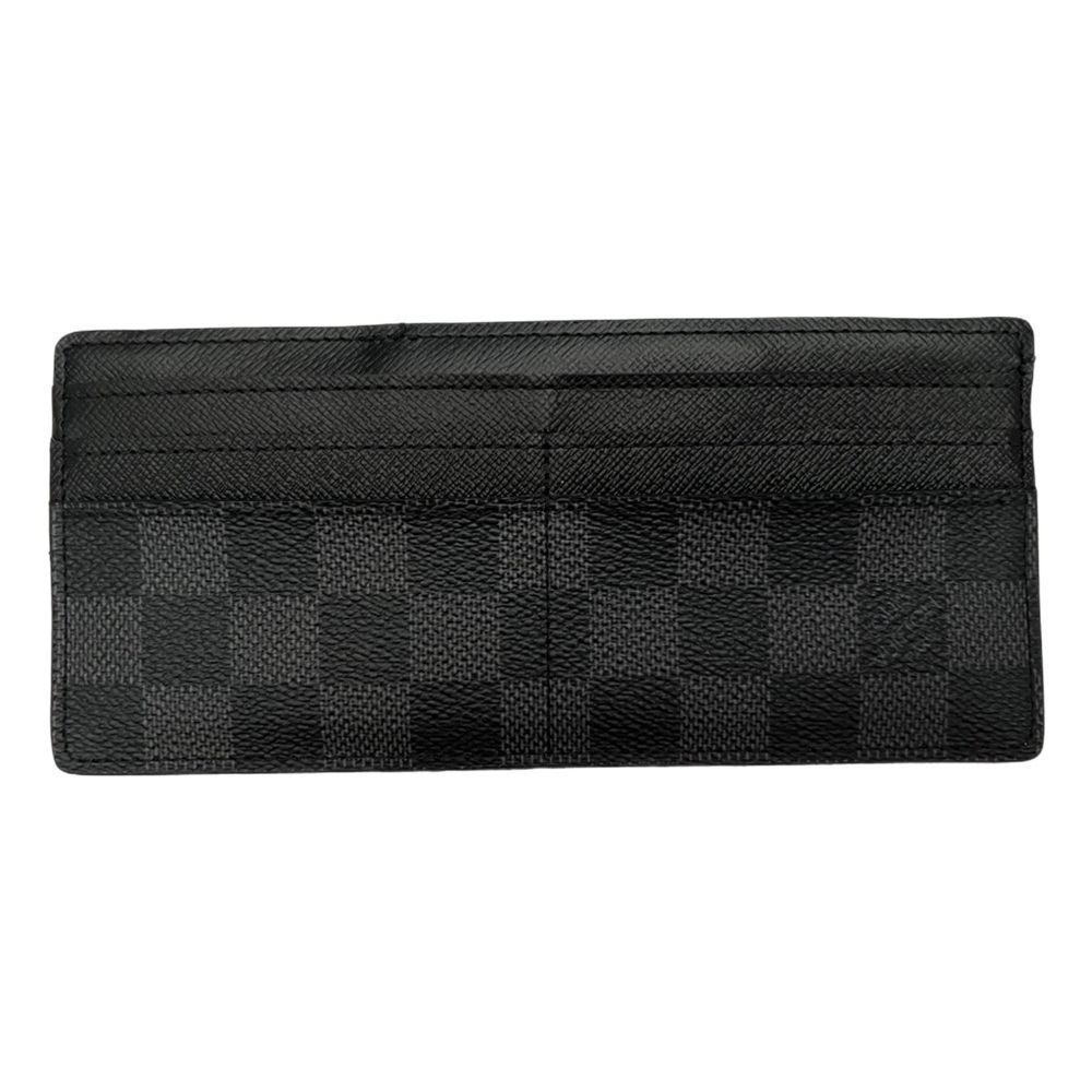Rare Louis Vuitton Damier Graphite Long Card Holder